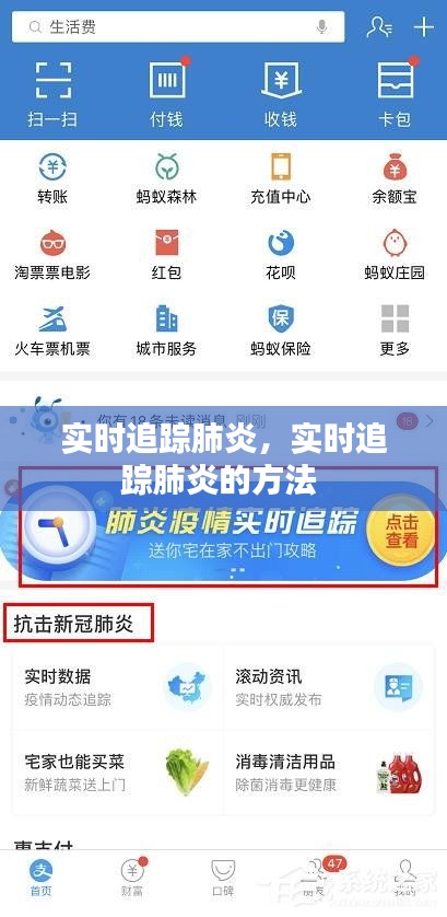 實時追蹤肺炎，實時追蹤肺炎的方法 