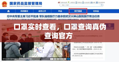 口罩實(shí)時(shí)查看，口罩查詢真?zhèn)尾樵児俜?