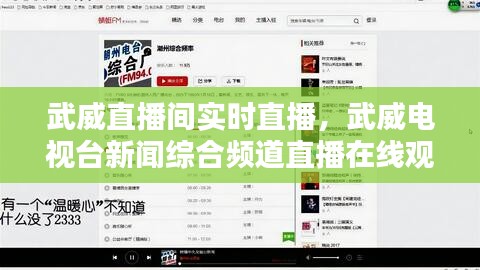 武威直播間實時直播，武威電視臺新聞綜合頻道直播在線觀看 - 天貓tv 