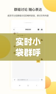 實時小袋群呼， 