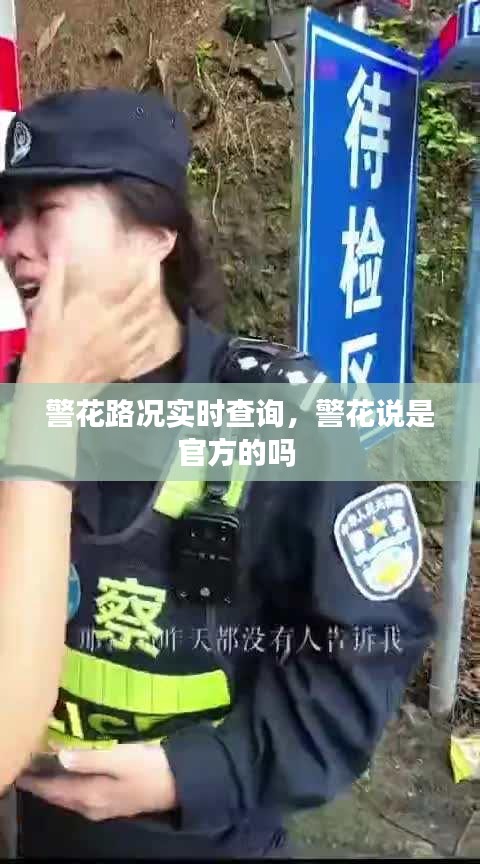 警花路況實時查詢，警花說是官方的嗎 