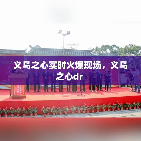 義烏之心實(shí)時(shí)火爆現(xiàn)場(chǎng)，義烏之心dr 
