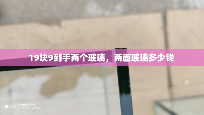 19塊9到手兩個(gè)玻璃，兩面玻璃多少錢 