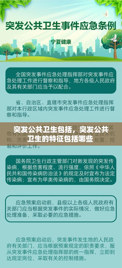 突發(fā)公共衛(wèi)生包括，突發(fā)公共衛(wèi)生的特征包括哪些 