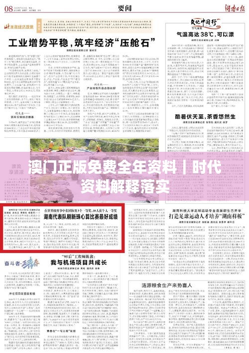 澳門正版免費(fèi)全年資料｜時代資料解釋落實(shí)