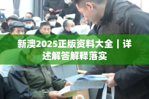 新澳2025正版資料大全｜詳述解答解釋落實