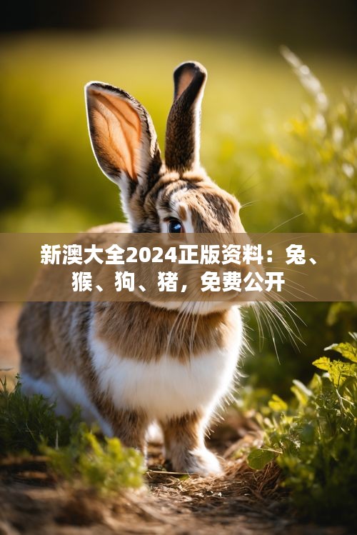 新澳大全2024正版資料：兔、猴、狗、豬，免費(fèi)公開