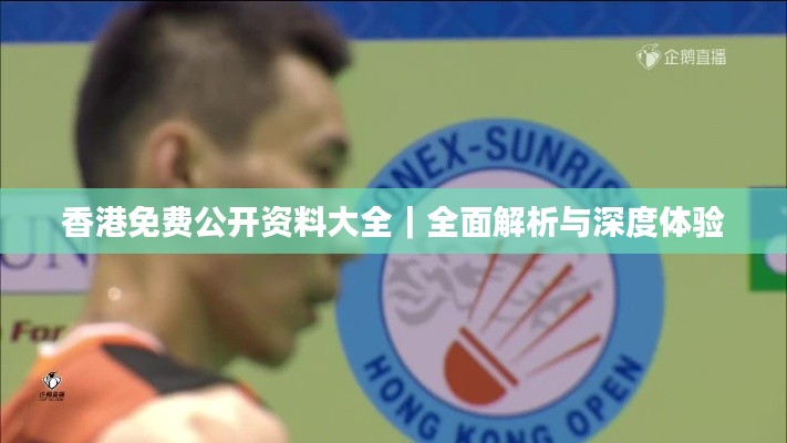 香港免費公開資料大全｜全面解析與深度體驗
