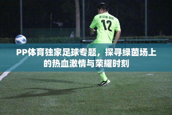 PP體育獨家足球專題，探尋綠茵場上的熱血激情與榮耀時刻