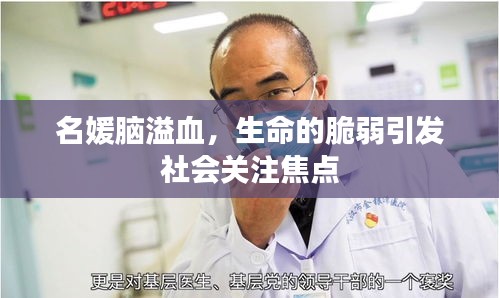 名媛腦溢血，生命的脆弱引發(fā)社會關(guān)注焦點