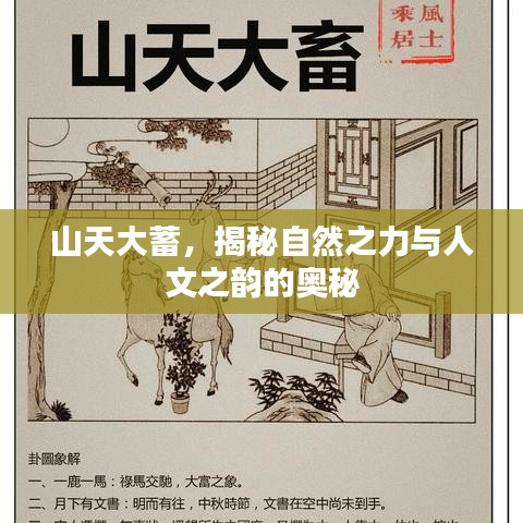 山天大蓄，揭秘自然之力與人文之韻的奧秘