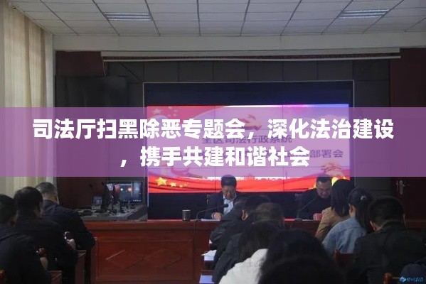 司法廳掃黑除惡專題會(huì)，深化法治建設(shè)，攜手共建和諧社會(huì)