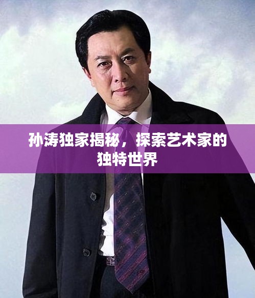 孫濤獨家揭秘，探索藝術家的獨特世界