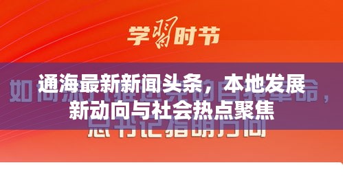 通海最新新聞?lì)^條，本地發(fā)展新動(dòng)向與社會(huì)熱點(diǎn)聚焦