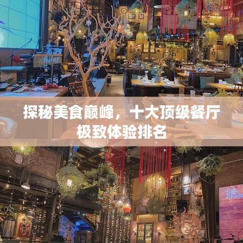 探秘美食巔峰，十大頂級(jí)餐廳極致體驗(yàn)排名