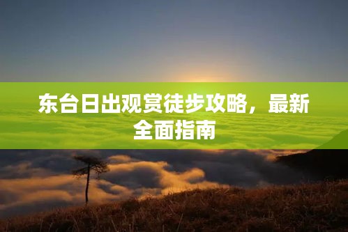 東臺日出觀賞徒步攻略，最新全面指南