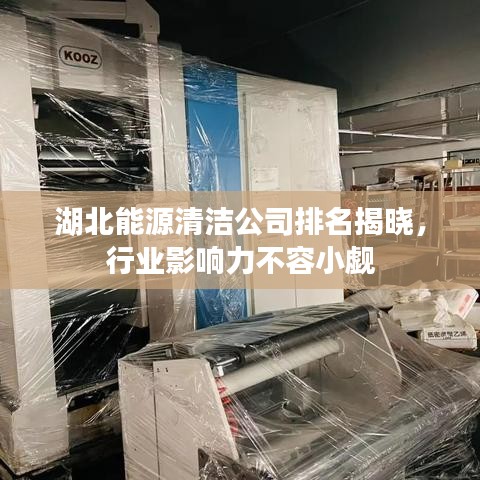 湖北能源清潔公司排名揭曉，行業(yè)影響力不容小覷