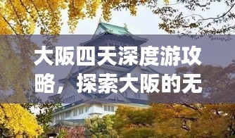 大阪四天深度游攻略，探索大阪的無(wú)限魅力！