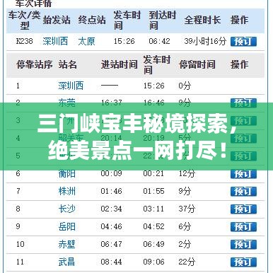 三門峽寶豐秘境探索，絕美景點一網(wǎng)打盡！