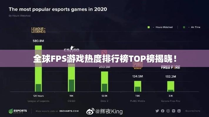 全球FPS游戲熱度排行榜TOP榜揭曉！