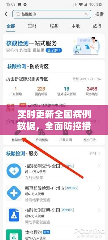 實(shí)時(shí)更新全國(guó)病例數(shù)據(jù)，全面防控措施應(yīng)對(duì)疫情挑戰(zhàn)