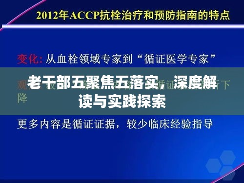 老干部五聚焦五落實(shí)，深度解讀與實(shí)踐探索