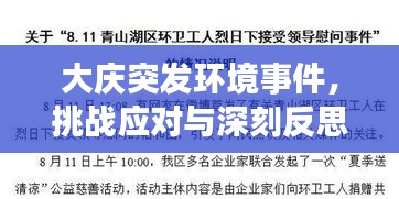 大慶突發(fā)環(huán)境事件，挑戰(zhàn)應(yīng)對(duì)與深刻反思