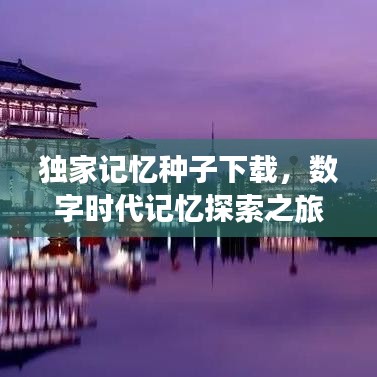獨(dú)家記憶種子下載，數(shù)字時(shí)代記憶探索之旅