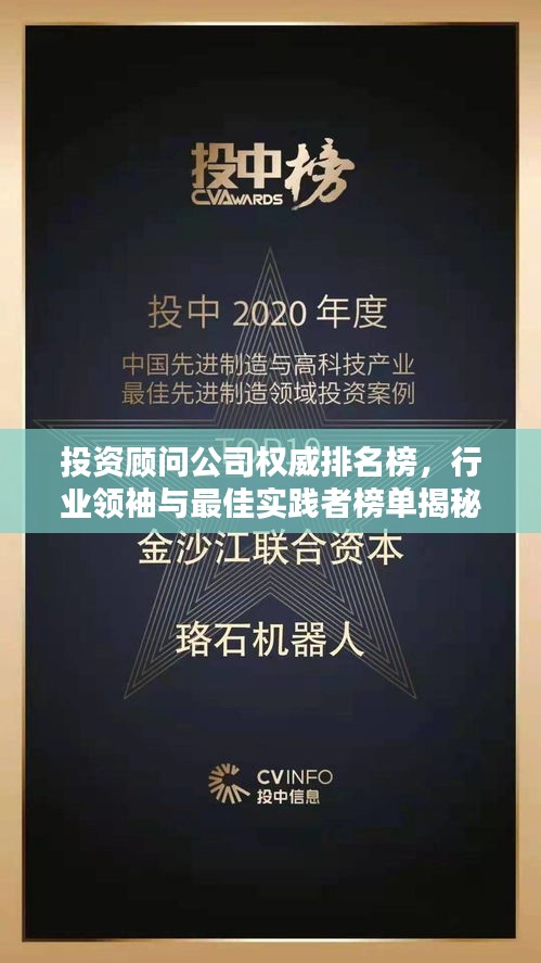 投資顧問(wèn)公司權(quán)威排名榜，行業(yè)領(lǐng)袖與最佳實(shí)踐者榜單揭秘！