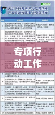 專項行動工作機(jī)制落實實踐，打造高效執(zhí)行體系