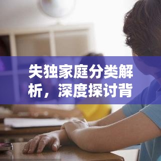 失獨(dú)家庭分類解析，深度探討背后的辛酸與困境