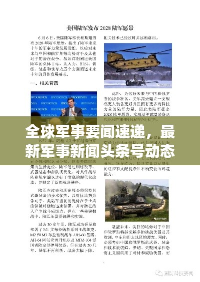 全球軍事要聞速遞，最新軍事新聞?lì)^條號(hào)動(dòng)態(tài)更新