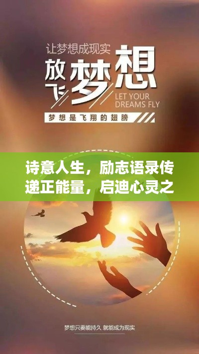 詩意人生，勵(lì)志語錄傳遞正能量，啟迪心靈之旅